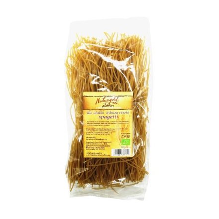 Bio alakor ősbúza tészta spagetti 250 g Naturgold