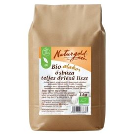 Bio alakor ősbúza TELJES őrlésű liszt 1 kg  Naturgold