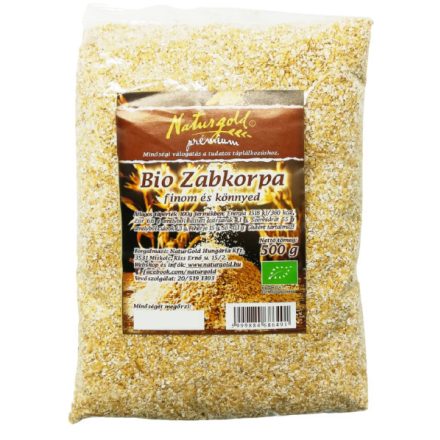 Bio zabkorpa 500 g Naturgold