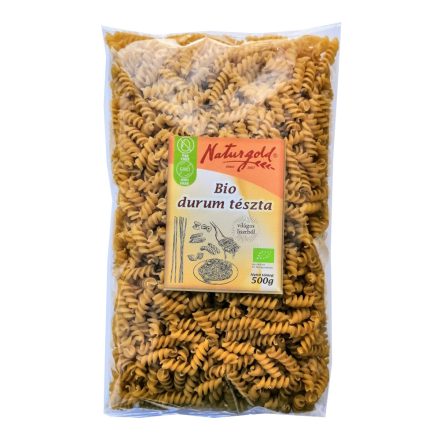 Bio durum tészta orsó 500 g Naturgold