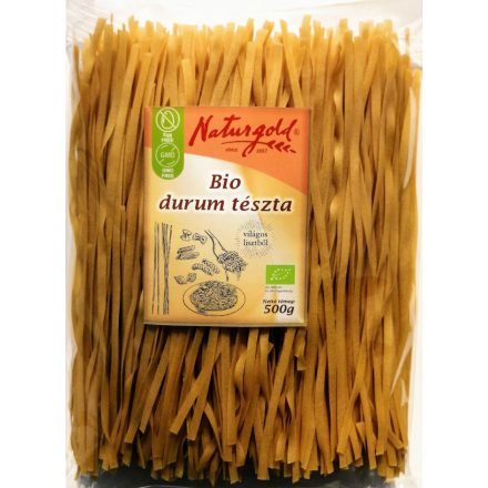Bio durum tészta szélesmetélt 500 g Naturgold