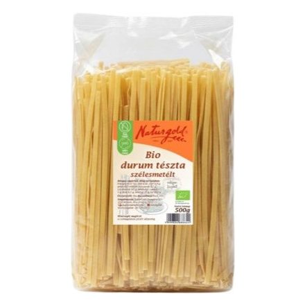 Bio durum tészta szélesmetélt 500 g Naturgold