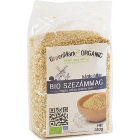 Bio Szezámmag hántolatlan 250 g GreenMark