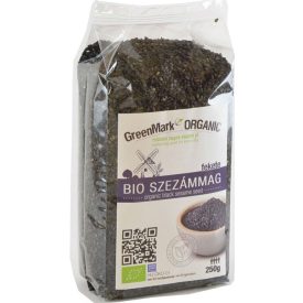Bio Szezámmag fekete 250 g GreenMark