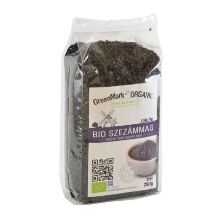 Bio Szezámmag, fekete 250 g GreenMark