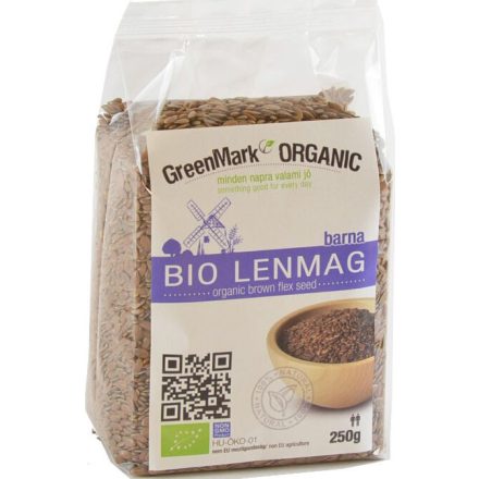 Bio Lenmag barna 250 g GreenMark