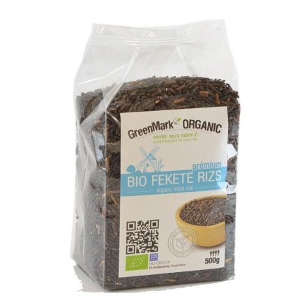 Bio Rizs fekete 500 g GreenMark