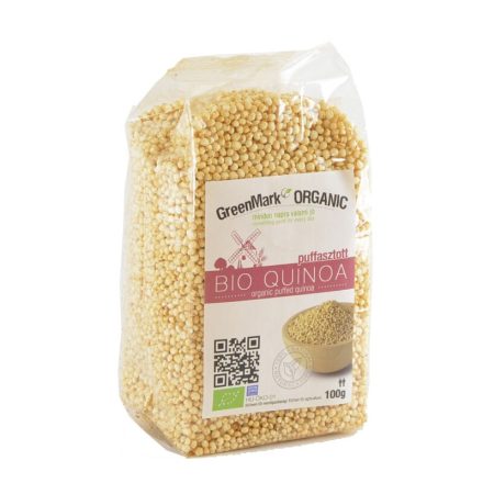 Bio Quinoa Puffasztott 100 g GreenMark