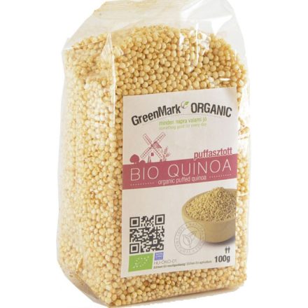 Bio Quinoa Puffasztott 100 g GreenMark