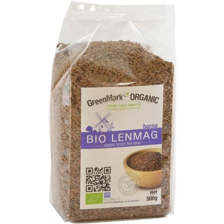 Bio Lenmag barna 500 g GreenMark