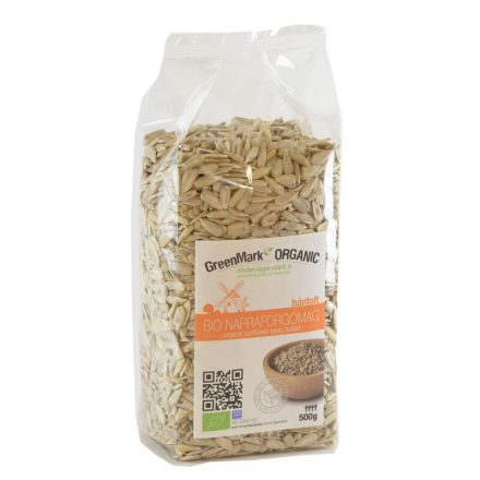 Bio Napraforgómag, hántolt 500 g GreenMark