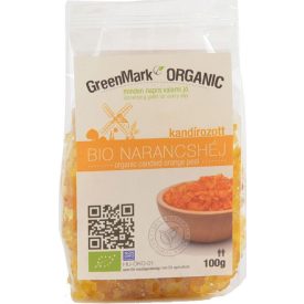 Bio Kandírozott narancshéj 100 g GreenMark