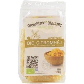 bio Kandírozott citromhéj 100 g GreenMark