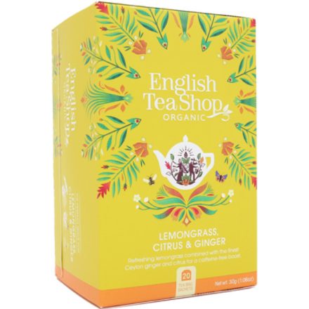 Bio Citromfű Gyömbér és Citrus tea ETS