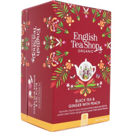 Bio Gyömbér és Barack tea ETS