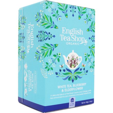Bio Fehér tea Áfonyás és  Bodzás ETS
