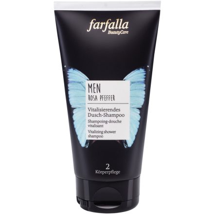 Men Tusfürdő és sampon 2 az 1-ben 150 ml Farfalla