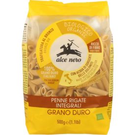 Bio Teljes kiőrlésű Penne 500 g Alce Nero 