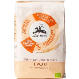 Bio olasz "0" pizza liszt 1 kg Alce Nero 