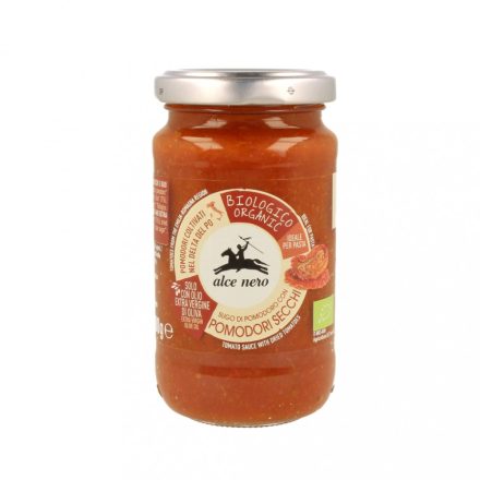Bio Paradicsomszósz szárított paradicsommal 200 g Alce Nero 