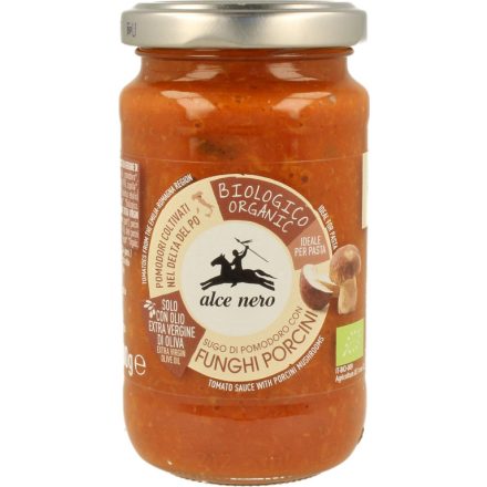 Bio Paradicsomszósz gombával 200 g Alce Nero 