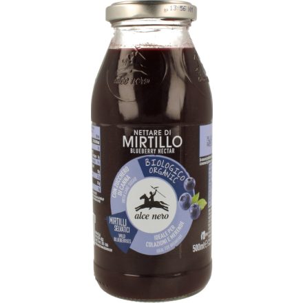 Bio Áfonya nektár 500 ml Alce Nero