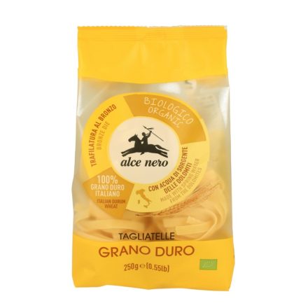 Bio Durum Tagliatelle (szélesmetélt) 250 g Alce Nero 