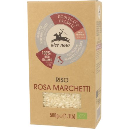 Bio Rosa Marchetti fehér rizs 500 g Alce Nero 