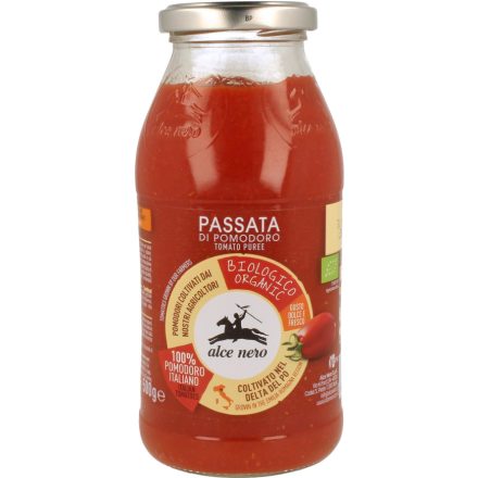 Bio Paradicsompüré 500 g Alce Nero 