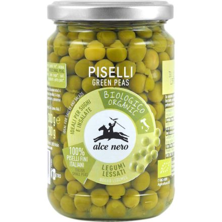 Bio Előfőzött borsó 300 g Alce Nero