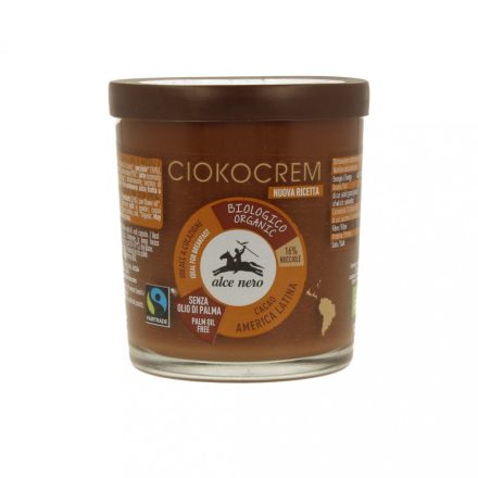Bio Mogyoró-Csokikrém 180 g Alce Nero 