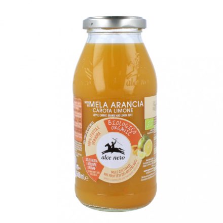Bio Vegyes gyümölcslé (alma-narancs-citrom-répa) 500 ml Alce Nero