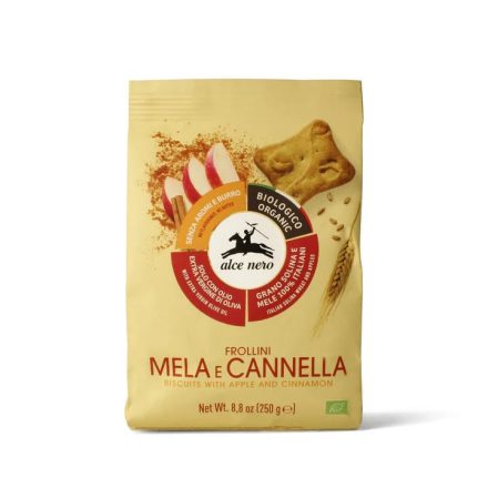 Bio Almás-fahájas keksz 250 g Alce Nero