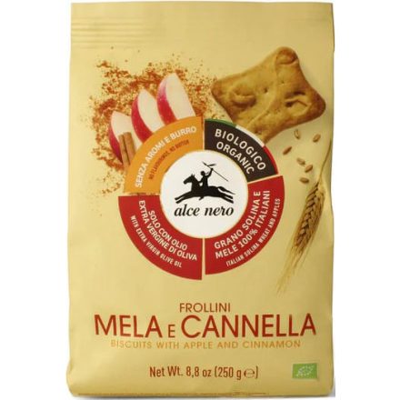 Bio Almás-fahájas keksz 250 g Alce Nero