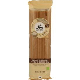   Bio Teljes kiőrlésű spagetti csicseriborsóval 500 g Alce Nero 