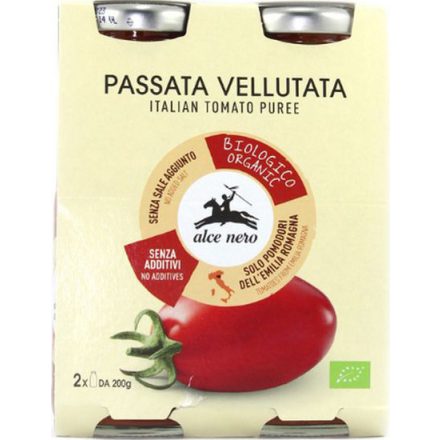 Bio Paradicsom vellutata duo 2x200g Alce Nero