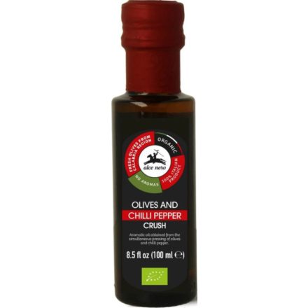 Bio Dressing olaj olíva és chilli paprika 100 ml Alce nero
