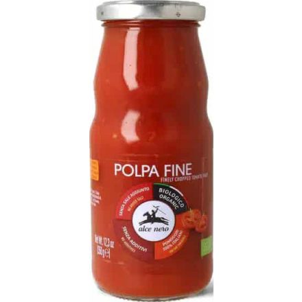 Bio Finomra aprított paradicsom 350 g Alce Nero