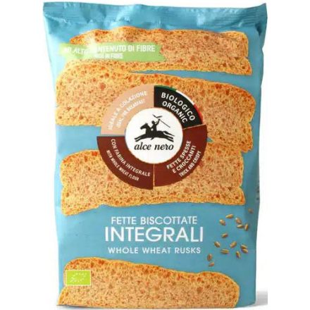 Bio Teljes kiőrlésű kétszersült 120 g Alce Nero