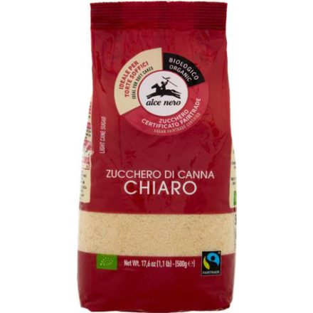 Bio Kubai világosbarna nádcukor 500 g Alce Nero