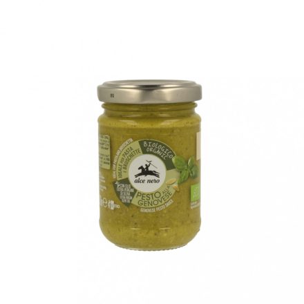 Bio Genovai bazsalikomszósz (pesto) 130 g Alce Nero 