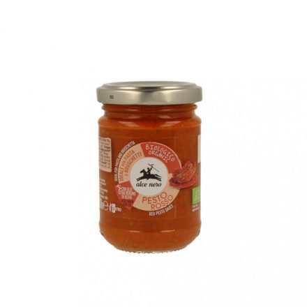 Bio Szárított paradicsomos pesto sajtokkal 130 g Alce Nero 