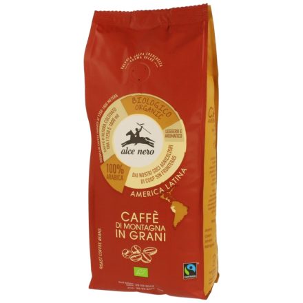 Bio 100% Arabica szemes kávé 500 g Alce Nero 