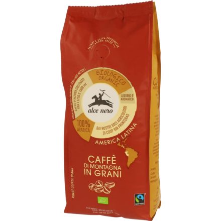 Bio 100% Arabica szemes kávé 500 g Alce Nero 