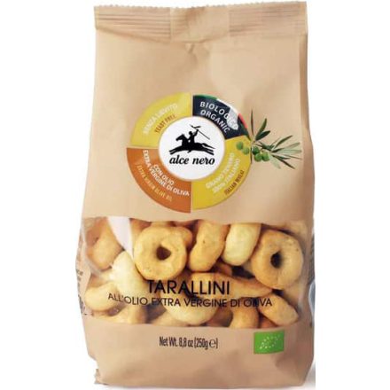 Bio Tarallini olivás kréker 250 g Alce Nero