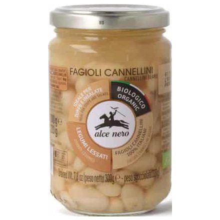 Bio Canellini bab fehér 300 g Alce Nero