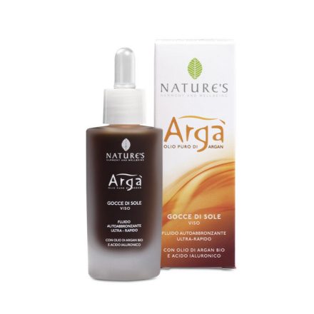 Arga Ultragyors önbarnító arcápoló cseppek 30 ml Nature's