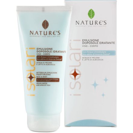 Napozás utáni hidratáló emulzió 200 ml Nature's