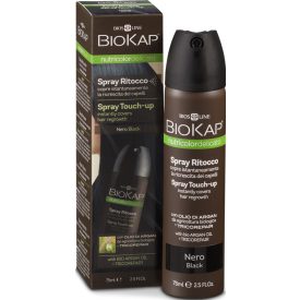 Hajtőszínező spray - fekete 75 ml Biokap Nutricolor 