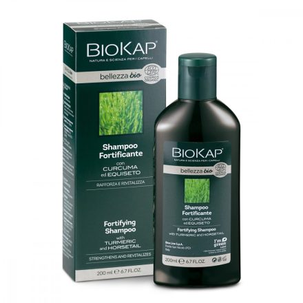 Bellezza bio Erősítő sampon kurkumával és zsurlóval 200 ml Biokap